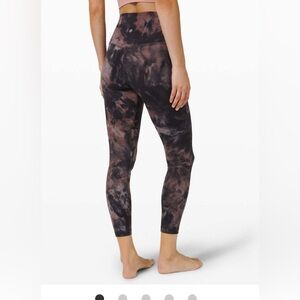 EUC Lululemon Align Pant 25" *Diamond Dye
(Graphite Grey Pink Pastel)